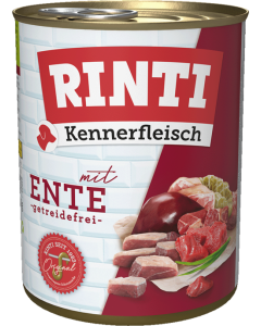 RINTI Kennerfleisch Nassfutter Hund, Adult, Dose, Ente